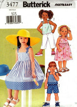 Load image into Gallery viewer, Sewing Pattern: Butterick 3477