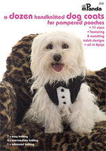 Load image into Gallery viewer, A Dozen Hand knitted Dog Coats for Pampered Pooches by Panda Book 209