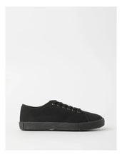 Load image into Gallery viewer, Kenji Lance Black Mens Canvas Sneaker