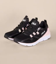 Load image into Gallery viewer, Fila Kids Senior Livrono II Sneakers - Black/Pink