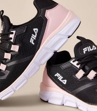 Load image into Gallery viewer, Fila Kids Senior Livrono II Sneakers - Black/Pink