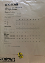 Load image into Gallery viewer, Vintage Sewing Pattern: Knitwit 1400