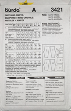 Load image into Gallery viewer, Vintage Sewing Pattern: Burda 3421