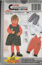 Load image into Gallery viewer, Vintage Sewing Pattern: Burda 3421