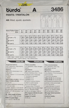 Load image into Gallery viewer, Vintage Sewing Pattern: Burda 3486