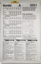 Load image into Gallery viewer, Vintage Sewing Pattern: Burda 3551