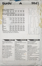 Load image into Gallery viewer, Vintage Sewing Pattern: Burda 3841