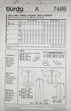 Load image into Gallery viewer, Sewing Pattern: Burda 7486