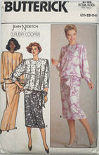 Load image into Gallery viewer, 1986 Vintage Sewing Pattern: Butterick 3754