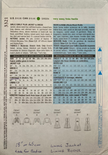 Load image into Gallery viewer, Sewing Pattern: Butterick 3321