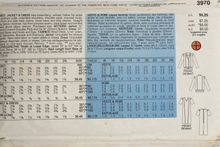 Load image into Gallery viewer, 1986 Vintage Sewing Pattern: Butterick 3970