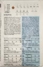 Load image into Gallery viewer, 1989 Vintage Sewing Pattern: Butterick 4289