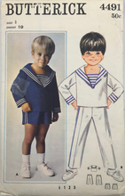 Load image into Gallery viewer, 1960's Vintage Sewing Pattern: Butterick 4491