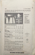 Load image into Gallery viewer, 1960's Vintage Sewing Pattern: Butterick 4673