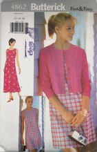 Load image into Gallery viewer, Vintage Sewing Pattern: Butterick 4862