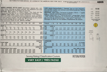 Load image into Gallery viewer, Butterick Sewing Pattern 4869