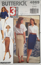 Load image into Gallery viewer, Butterick Sewing Pattern 4869