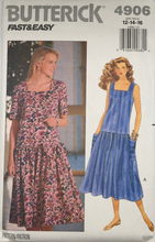 Load image into Gallery viewer, Butterick Uncut Sewing Pattern 4906
