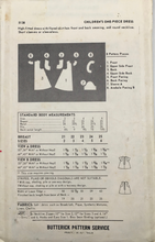 Load image into Gallery viewer, 1960's Vintage Sewing Pattern: Butterick 5138