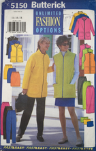 Load image into Gallery viewer, Vintage Sewing Pattern: Butterick 5150