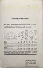 Load image into Gallery viewer, 1960's Vintage Sewing Pattern: Butterick 563