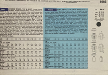 Load image into Gallery viewer, Sewing Pattern: Butterick 5683