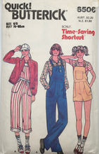 Load image into Gallery viewer, 1970'2 Vintage Sewing Pattern: Butterick 6506