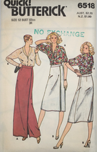 Load image into Gallery viewer, Vintage Sewing Pattern: Butterick 6518