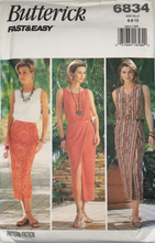 Load image into Gallery viewer, Vintage Sewing Pattern: Butterick 6834