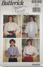 Load image into Gallery viewer, Vintage Sewing Pattern: Butterick 6920
