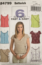 Load image into Gallery viewer, Sewing Pattern: Butterick B4799