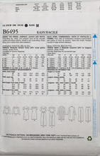 Load image into Gallery viewer, 2017 Sewing Pattern: Butterick B6495