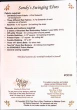 Load image into Gallery viewer, Sewing Pattern: One day in May: Sandy's Swinging Elves