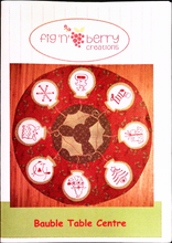 Load image into Gallery viewer, Quit Pattern: Fig 'n' Berry Creations: Bauble Table Centre