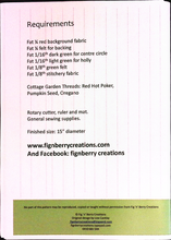 Load image into Gallery viewer, Quit Pattern: Fig 'n' Berry Creations: Bauble Table Centre