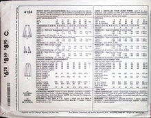 Load image into Gallery viewer, Vintage Sewing Pattern: McCalls 4124