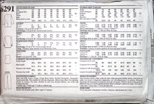 Load image into Gallery viewer, Vintage Sewing Pattern New Look 6291