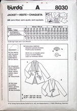 Load image into Gallery viewer, Sewing Pattern: Burda 8030
