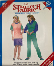 Load image into Gallery viewer, 1980's Vintage Sewing Pattern: J&L 016