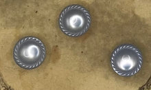 Load image into Gallery viewer, Vintage Blue Domed Buttons