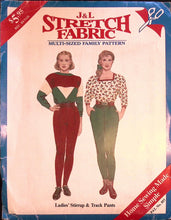Load image into Gallery viewer, Vintage Sewing Pattern: J & L Stretch Fabric No.057