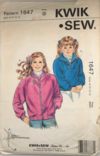 Load image into Gallery viewer, Vintage Sewing Pattern: Kwik Sew 1647