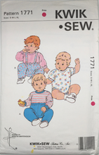Load image into Gallery viewer, Vintage Sewing Pattern: Kwik Sew 1771