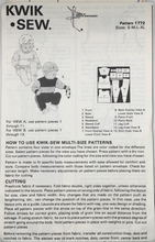 Load image into Gallery viewer, Vintage Sewing Pattern: Kwik Sew 1772