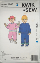Load image into Gallery viewer, Vintage Sewing Pattern: Kwik Sew 1900