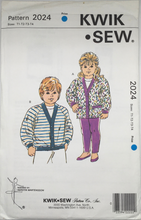 Load image into Gallery viewer, Vintage SEwing Pattern: Kwik Sew 2024