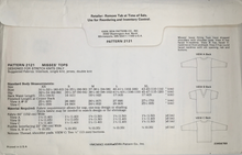 Load image into Gallery viewer, Vintage Sewing Pattern: Kwik Sew 2121