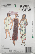 Load image into Gallery viewer, Vintage Sewing Pattern: Kwik Sew 2599