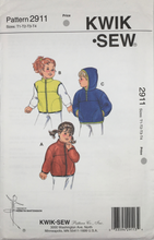 Load image into Gallery viewer, 1990's Vintage Sewing Pattern: Kwik Sew 2911