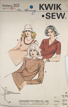 Load image into Gallery viewer, Vintage Sewing Pattern: Kwik Sew 303